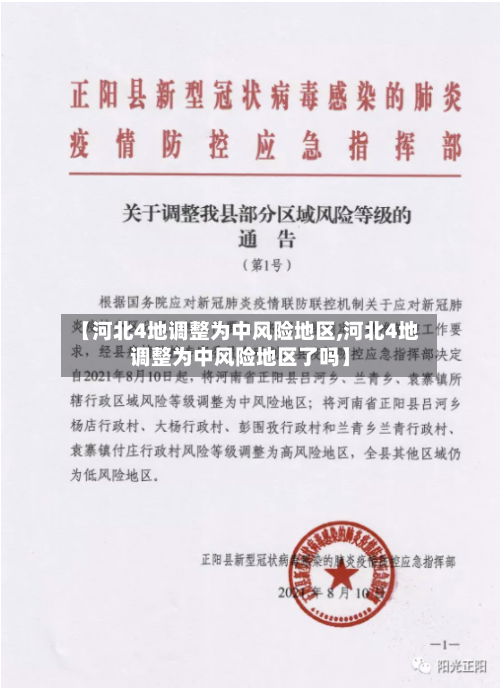 【河北4地调整为中风险地区,河北4地调整为中风险地区了吗】-第2张图片