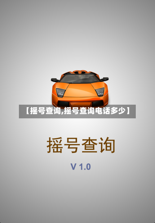 【摇号查询,摇号查询电话多少】-第2张图片