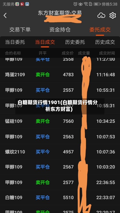白糖期货行情1901(白糖期货行情分析东方财富)
