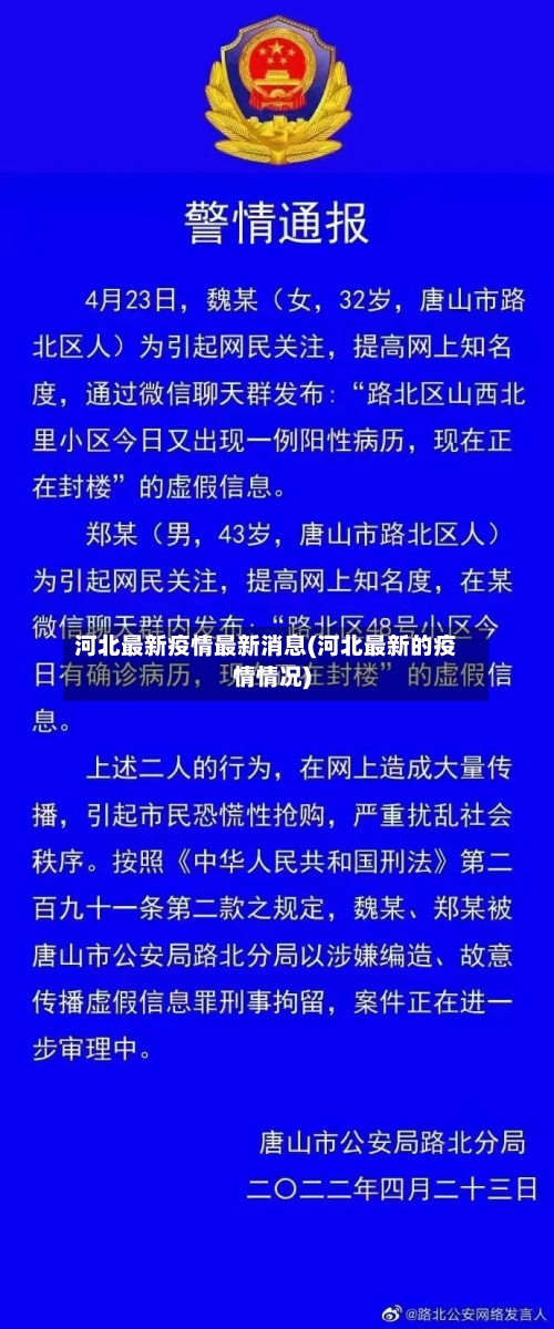 河北最新疫情最新消息(河北最新的疫情情况)