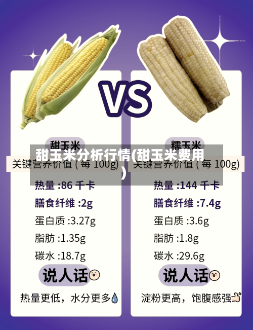 甜玉米分析行情(甜玉米费用)-第2张图片