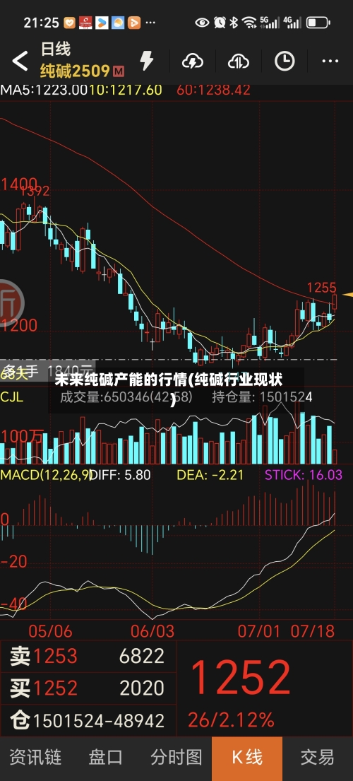 未来纯碱产能的行情(纯碱行业现状)