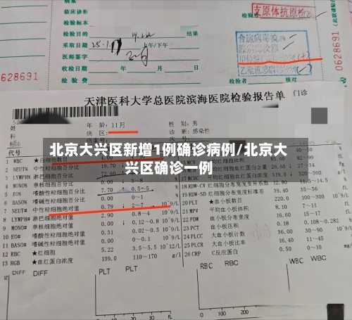北京大兴区新增1例确诊病例/北京大兴区确诊一例