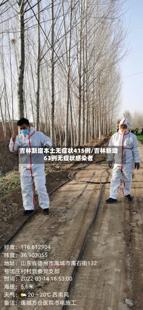 吉林新增本土无症状415例/吉林新增63例无症状感染者-第3张图片