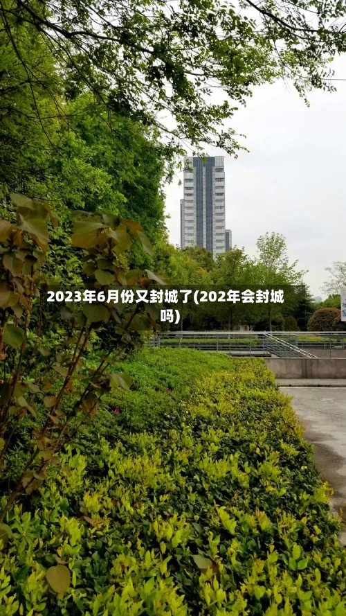 2023年6月份又封城了(202年会封城吗)