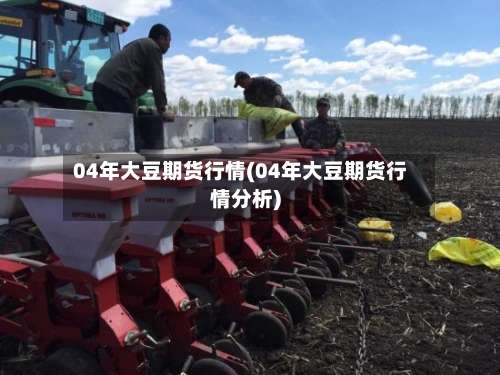 04年大豆期货行情(04年大豆期货行情分析)