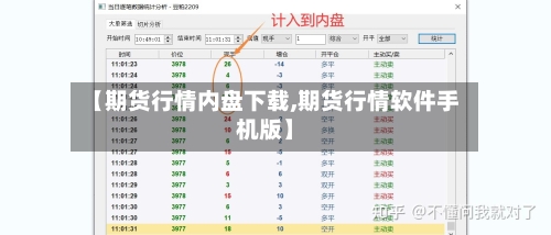 【期货行情内盘下载,期货行情软件手机版】