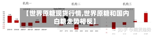 【世界原糖现货行情,世界原糖和国内白糖走势相反】-第2张图片