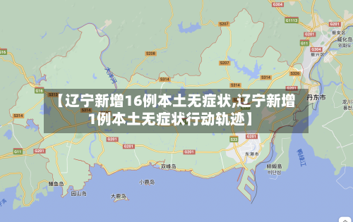 【辽宁新增16例本土无症状,辽宁新增1例本土无症状行动轨迹】