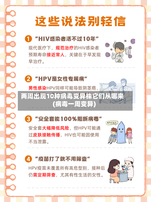 两周出现10种病毒变异株它们从哪来(病毒一周变异)