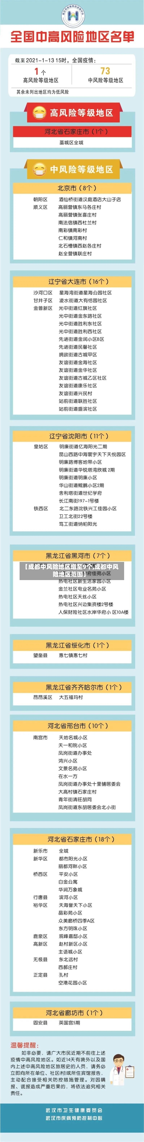 【成都中风险地区增至9个,成都中风险地区范围】-第3张图片