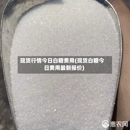 现货行情今日白糖费用(现货白糖今日费用最新报价)-第2张图片