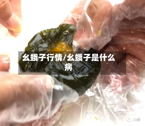 幺蛾子行情/幺蛾子是什么病-第2张图片
