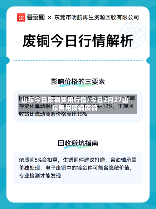山东今日废铜费用行情/今日2月27山东费用废铜废铜-第2张图片