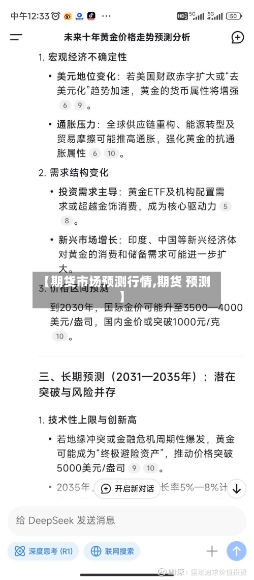 【期货市场预测行情,期货 预测】-第2张图片