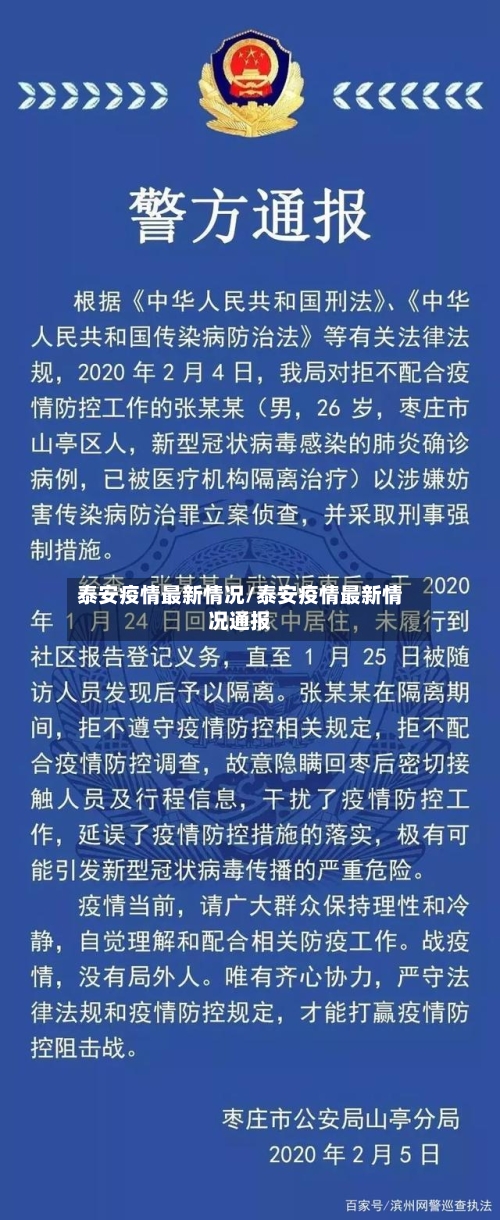 泰安疫情最新情况/泰安疫情最新情况通报-第2张图片