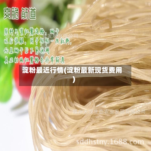 淀粉最近行情(淀粉最新现货费用)-第3张图片