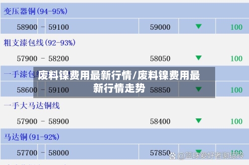 废料镍费用最新行情/废料镍费用最新行情走势-第3张图片