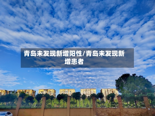 青岛未发现新增阳性/青岛未发现新增患者