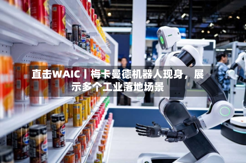 直击WAIC丨梅卡曼德机器人现身，展示多个工业落地场景