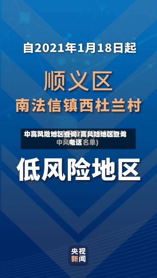 中高风险地区查询/高风险地区查询电话-第3张图片