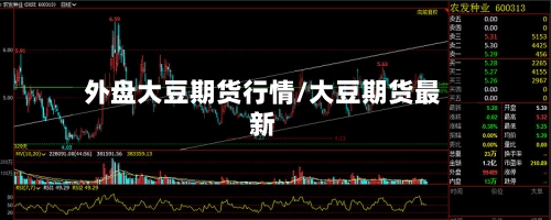 外盘大豆期货行情/大豆期货最新-第2张图片