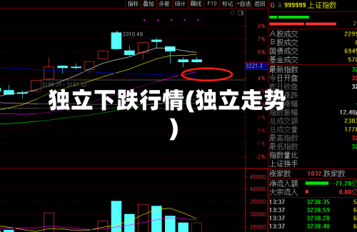独立下跌行情(独立走势)