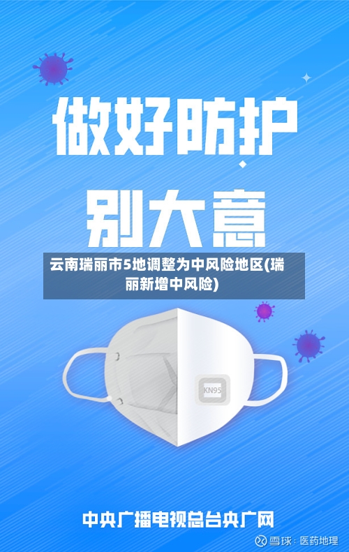 云南瑞丽市5地调整为中风险地区(瑞丽新增中风险)