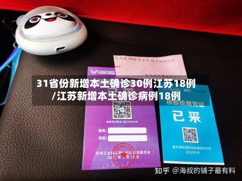 31省份新增本土确诊30例江苏18例/江苏新增本土确诊病例18例-第2张图片