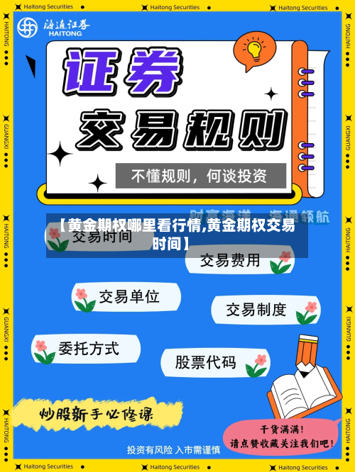【黄金期权哪里看行情,黄金期权交易时间】