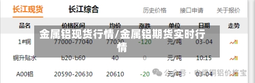 金属铝现货行情/金属铝期货实时行情-第2张图片