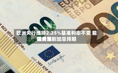 欧洲央行维持2.25%基准利率不变 能源费用飙升加剧加息预期-第2张图片