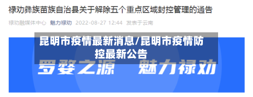 昆明市疫情最新消息/昆明市疫情防控最新公告-第2张图片