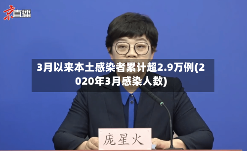 3月以来本土感染者累计超2.9万例(2020年3月感染人数)