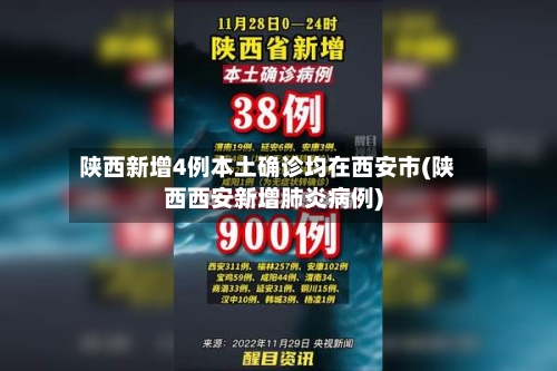 陕西新增4例本土确诊均在西安市(陕西西安新增肺炎病例)