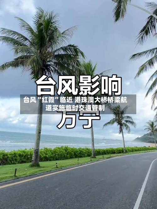 台风“红霞	”临近 港珠澳大桥桥梁航道实施临时交通管制-第3张图片