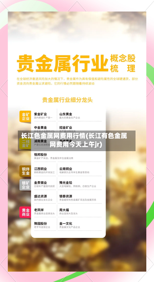 长江色金属网费用行情(长江有色金属网费用今天上午jr)-第2张图片