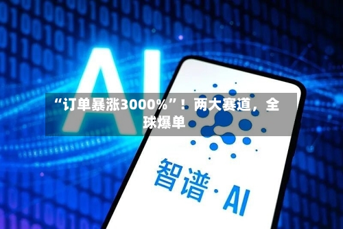 “订单暴涨3000%”！两大赛道，全球爆单