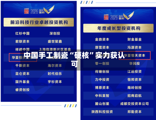 中国手工制瓷“硬核”实力获认可