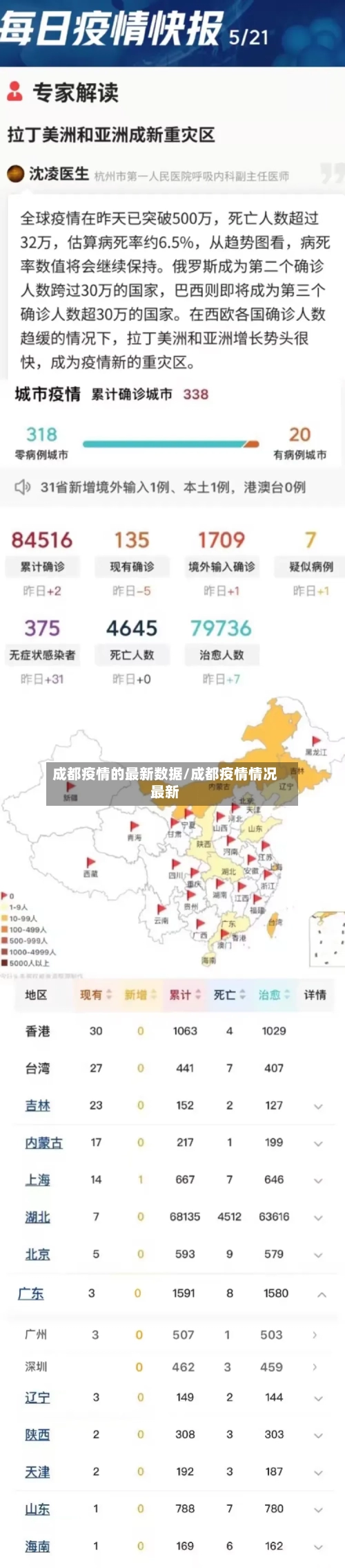成都疫情的最新数据/成都疫情情况最新