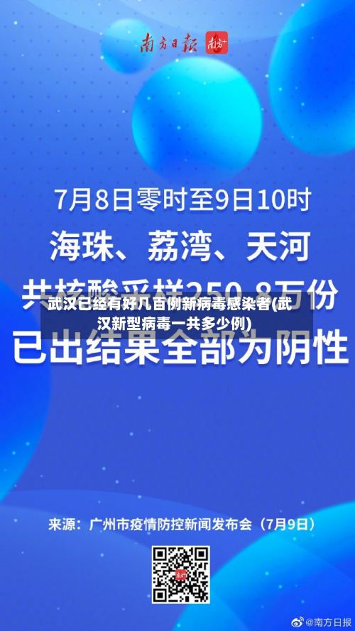 武汉已经有好几百例新病毒感染者(武汉新型病毒一共多少例)-第3张图片