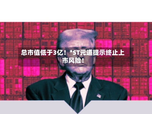 总市值低于3亿！*ST元道提示终止上市风险！-第3张图片