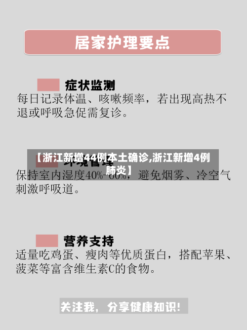 【浙江新增44例本土确诊,浙江新增4例肺炎】-第2张图片