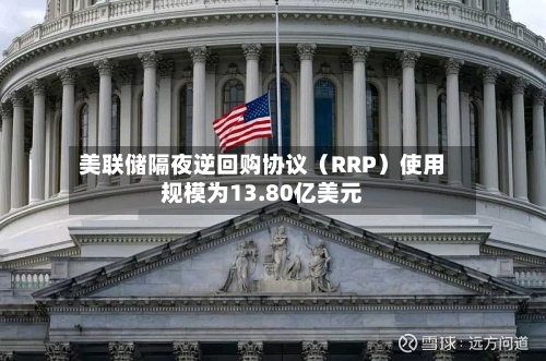 美联储隔夜逆回购协议（RRP）使用规模为13.80亿美元
