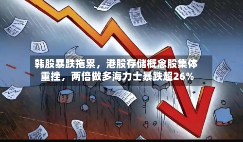 韩股暴跌拖累，港股存储概念股集体重挫，两倍做多海力士暴跌超26%-第1张图片