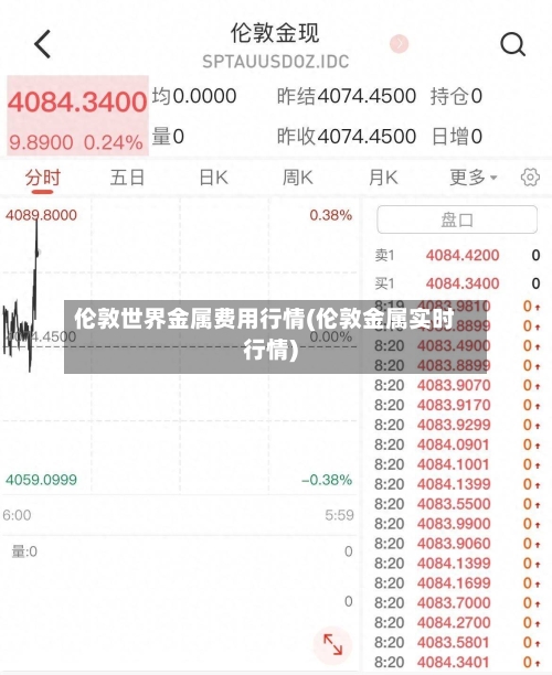 伦敦世界金属费用行情(伦敦金属实时行情)
