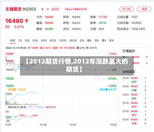 【2012期货行情,2012年涨跌最大的期货】-第2张图片
