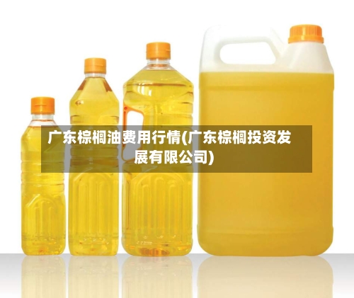 广东棕榈油费用行情(广东棕榈投资发展有限公司)-第2张图片