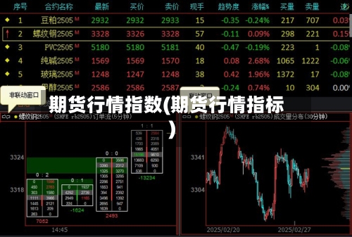 期货行情指数(期货行情指标)