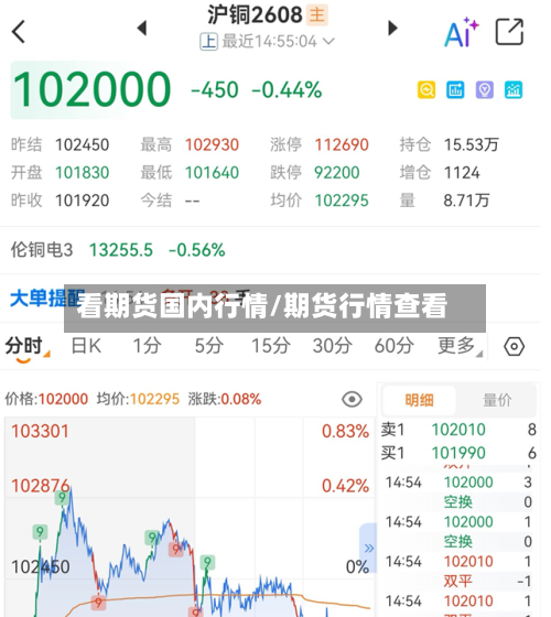 看期货国内行情/期货行情查看-第2张图片